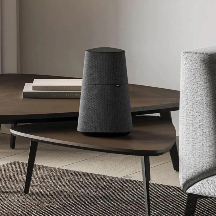 Loewe Klang Mr3 Bazalt Gri 196x321x187mm Multiroom Taşınabilir Kablosuz Bluetooth Aktif Hopar